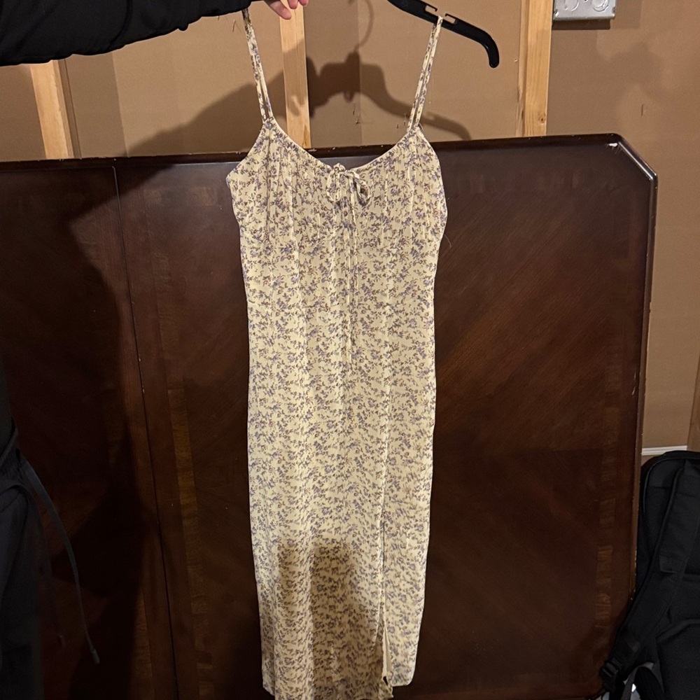 Floral Spaghetti Strap Dress